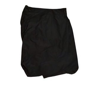 Pauw Amsterdam Faux Wrap Black Skirt